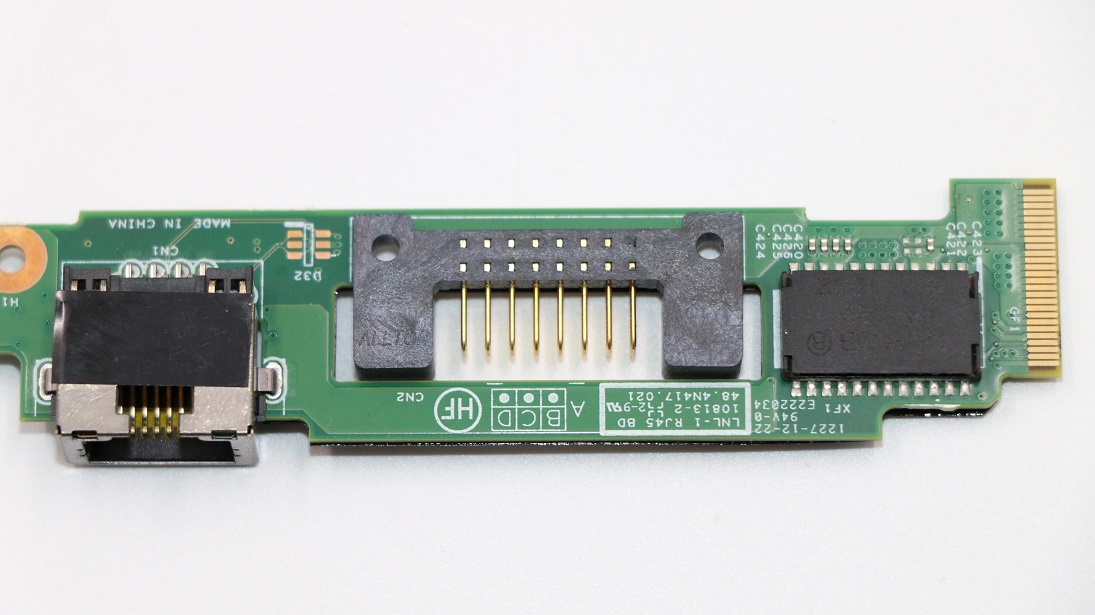 04W2066 - Original Lenovo Naginata-1<br><br>FRU Subcard RJ45