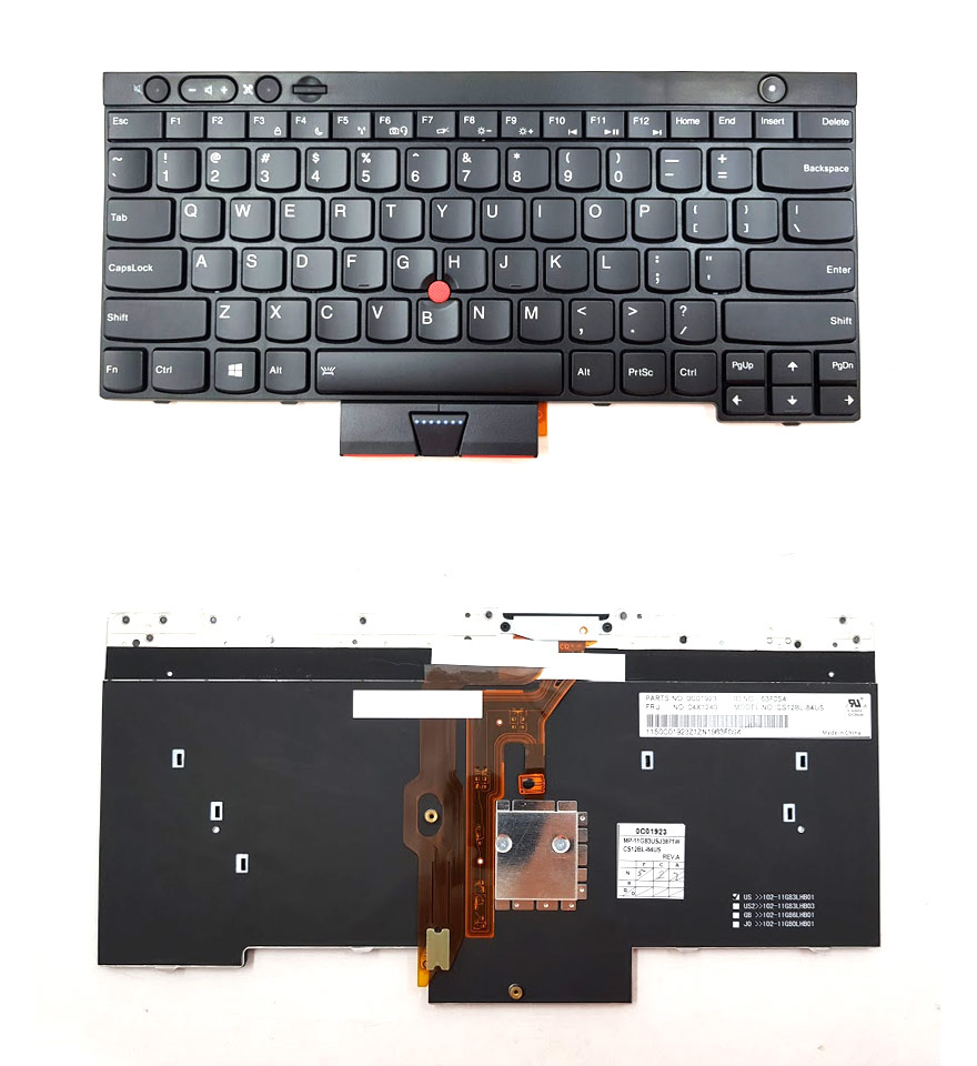 Lenovo replacement Keyboard 04X1240