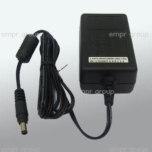 HP Part 0957-2291 Original HP Power module (brick type, 15W) - 2-wire - Input 100-240V, 50/60Hz - Output 12VDC, 1250mAh - Requires a detachable power cord with straight C7 connector (for worldwide operation)