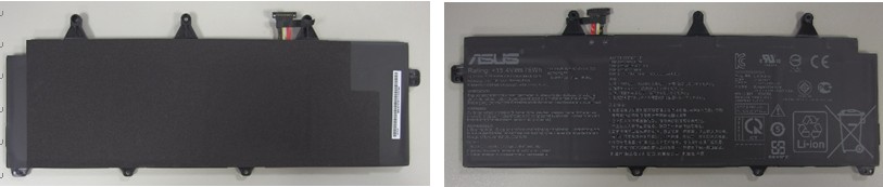 0B200-03140100 - Original ASUS 4 Cell Battery, 76Wh, 15.4V, Li-Polymer, Type C41N1802, CA537177G, 4S1P, GX701GX