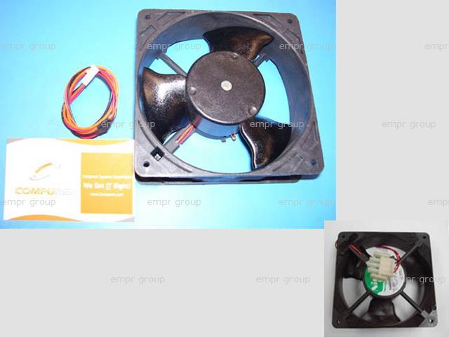 HPE Part 12-23609-21 HPE 4.5-inch tube axial, 12VDC brushless cooling fan - With thermal speed control