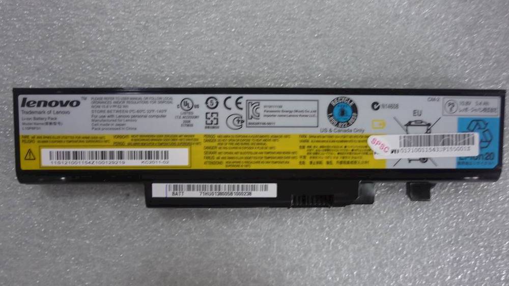 Genuine Lenovo Battery  121001154 IdeaPad Y570 Laptop