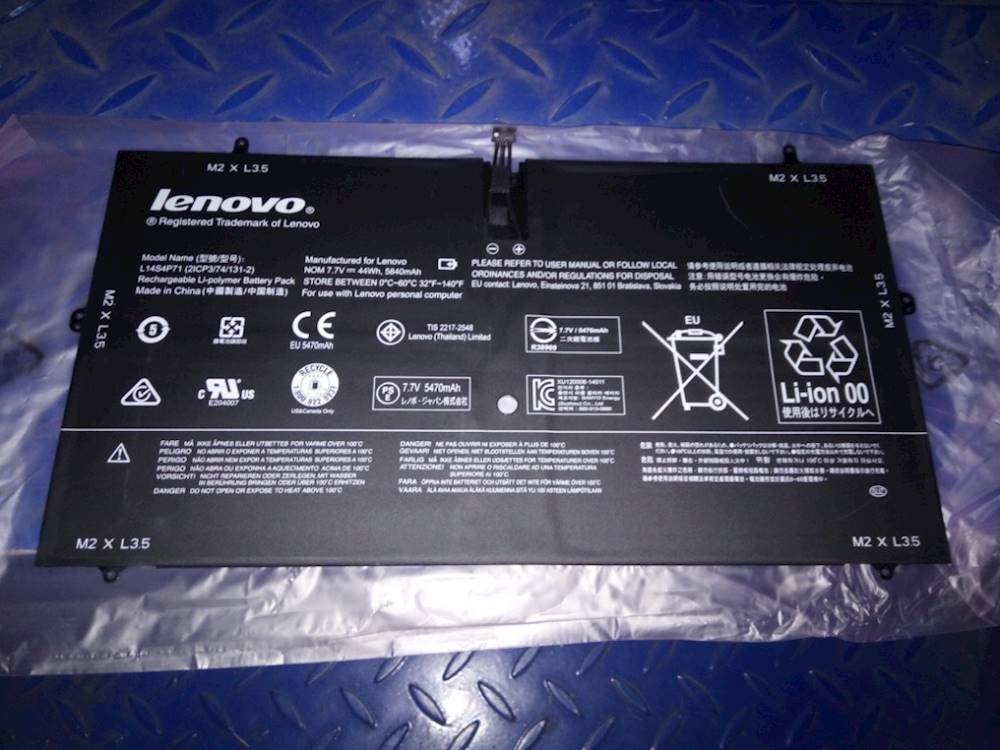 Genuine Lenovo Battery  121500267 Yoga 3 Pro-1370 Laptop (Lenovo)