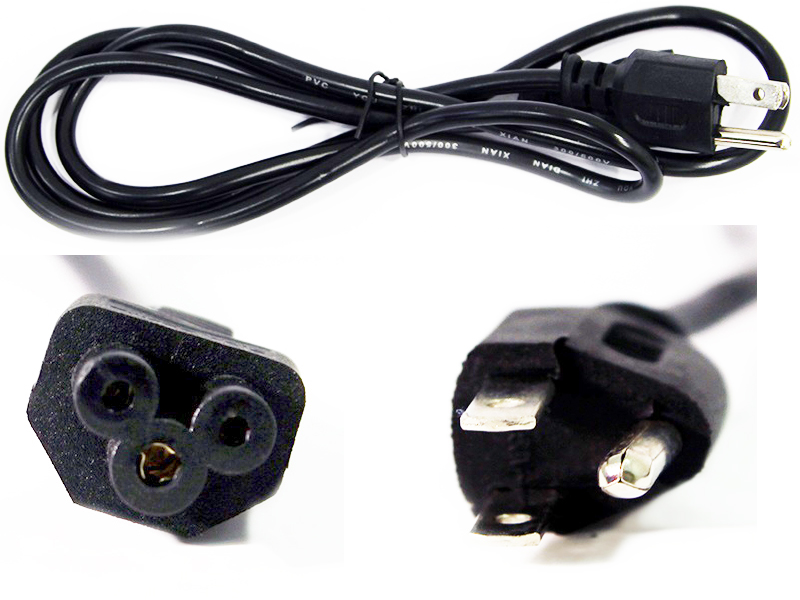 HPE Part 142766-005 HPE Power cord (Black) - 18 AWG, 1.8m (6.2ft) long - Has straight C13 (F) receptacle
