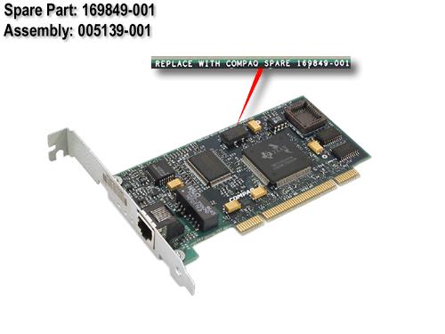 COMPAQ DESKPRO EN SMALL FORM FACTOR P600 - 470003-500 PC Board (Interface) 169849-001