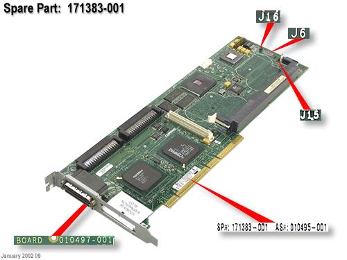 268351-B21 HP StorageWorks U320 SCSI Adapter 268351-B21 