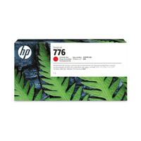 HP 776 1L Chromatic Red ink Cartridge - Z9+ Pro - 1XB10A for HP DesignJet Z9+ Pro Printer