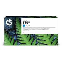HP 776B 1L Cyan ink Cartridge - Z9+ Pro - 1XB15A for HP DesignJet Z9+ Pro Printer