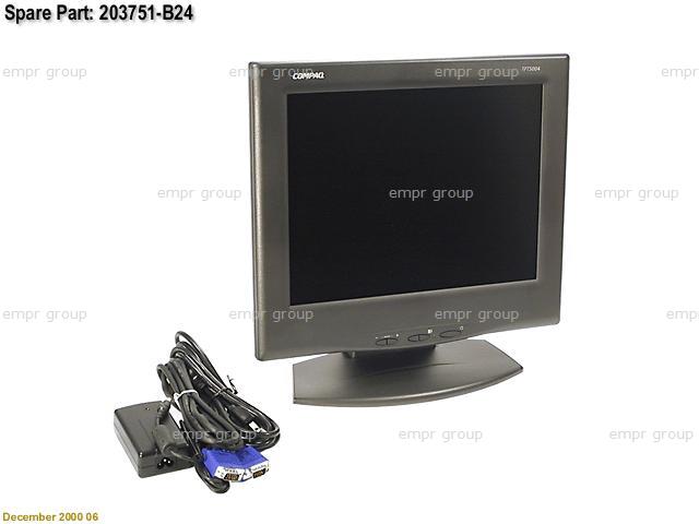 COMPAQ TFT5005M MONITOR WITH SPEAKERS - 201539-021 Monitor 203751-B24