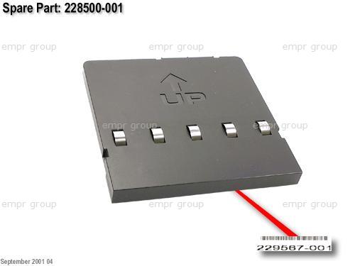 HP DL360G4p X3.0/2M/1G SCSI Svr PRC - 380325-AA1 Cover 228500-001