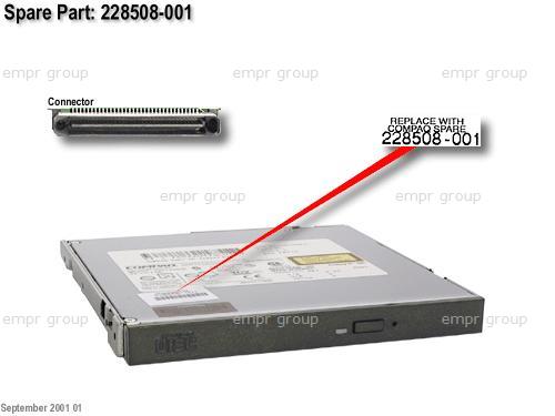 HP DL360G4p X3.0/2M/1G SCSI Svr PRC - 380325-AA1 Drive 228508-001