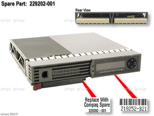 HPE Part 229202-001 Modular Smart Array 500 (Generation 1) Ultra3 Controller