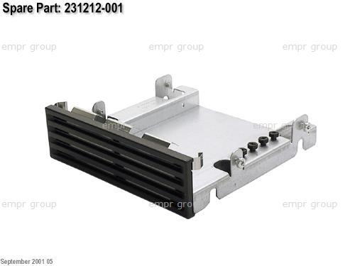 HPE 231212-001 | Blank media bezel - For removable media slot
