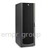 HPE Part 245162-B21 Compaq Rack 10636 cabinet (Graphite Black) - 36U height, 1.7m (5.6ft) tall, 600mm (2.0ft) wide - Shipped on a standard pallet - Includes cabinet with top cover, doors, casters, cable management D-rings, and clamps for D-rings