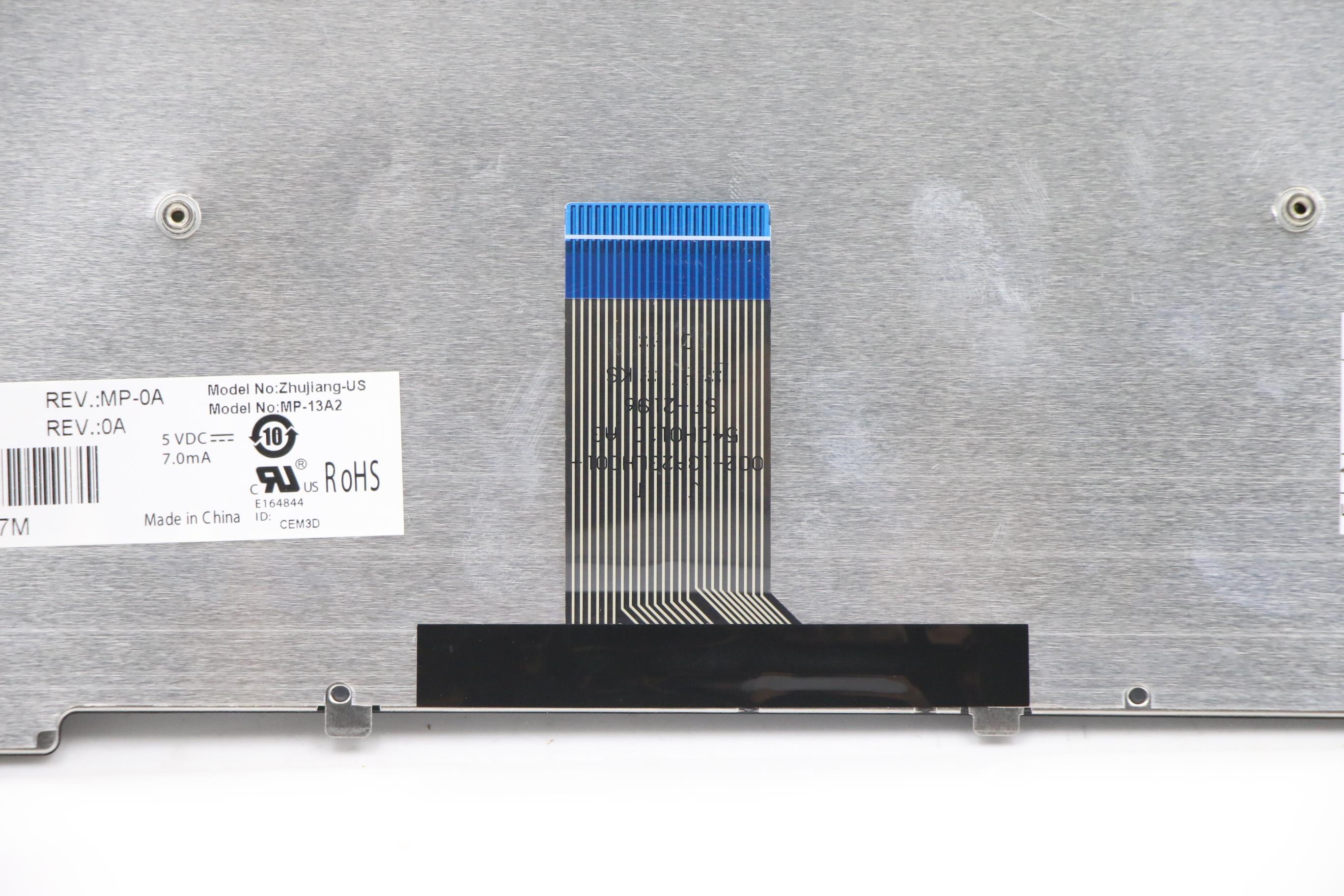 25212754 - Original Lenovo CCY zhujiang US 83KEY blackframeKBD W8