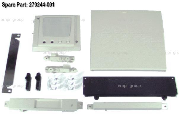 COMPAQ PROFESSIONAL WORKSTATION PW8000 200MHZ - 270102-001 Plastics Kit 270244-001