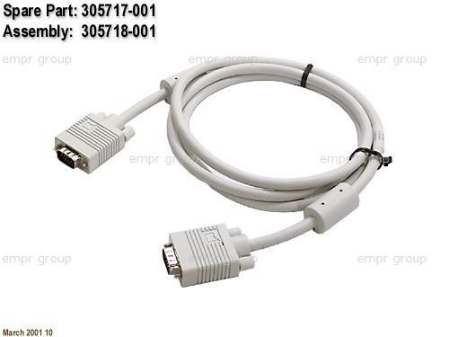 COMPAQ TFT1720 MONITOR - 295926-373 Cable (Interface) 305717-001