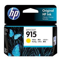 HP 915 Yellow Ink Cartridge (315 pages) - 3YM17AA for HP Officejet 8010e Printer