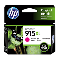 HP 915XL High Yield Magenta Ink Cartridge (825 pages) - 3YM20AA for HP Officejet 8010e Printer