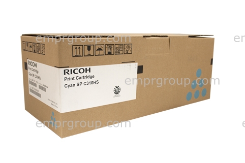 EMPR Part Ricoh SPC310 Cyan Toner Cart - 406484 Ricoh SPC310 Cyan Toner Cart
