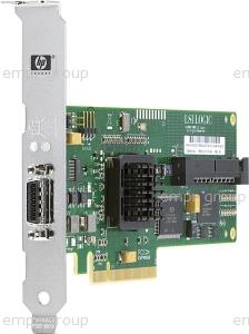 HPE Part 416096-B21 HPE 4Internal/4External SAS PCI-Express SC44Ge Host Bus adaptor - Supports RAID 0 and 1