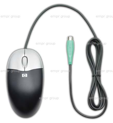 HPE Part 417966-001 HPE PS/2 two-button mouse with scrolling wheel - Has 1.75m (69in) long cable with 6-pin mini-DIN connector (Option EY703AA)