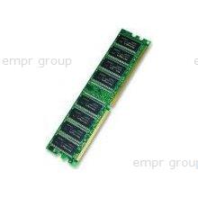 HPE Part 433935-001 2GB, 667MHz, PC2-5300, unbuffered ECC, DDR2 DIMM memory module