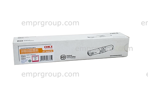 Oki C310dn Magenta Toner Cart - 44469756 for OKI MC361 Printer
