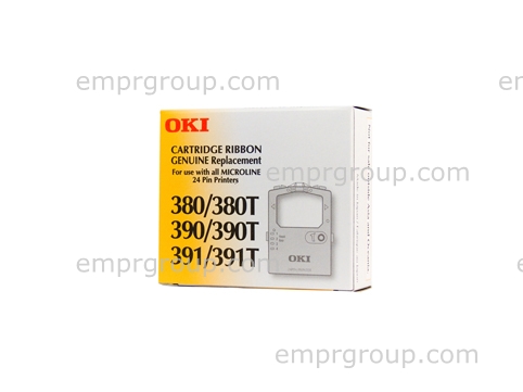 Oki Ribbon 380/390/391 Series - 44641601 for OKI MICROLINE 390T Printer