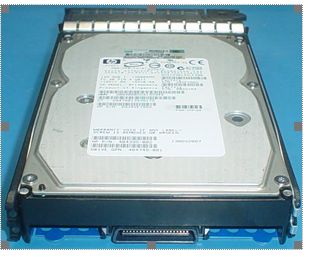 HPE Part 454410-001 146GB hard disk drive - 15,000 RPM, Fibre Channel (FC) connector (part of AG556A and AG556B). <br/><b>Option equivalent: AG556B</b>