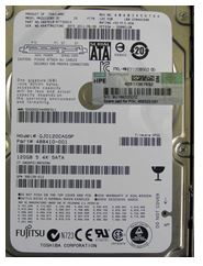 HPE Part 459322-001 HPE 120GB non-hot-swap Serial ATA (SATA) hard drive - 5,400 RPM, 1.5Gb/sec transfer rate, 2.5-inch Small Form Factor (SFF) <br/><b>Option equivalent: 458924-B21</b>