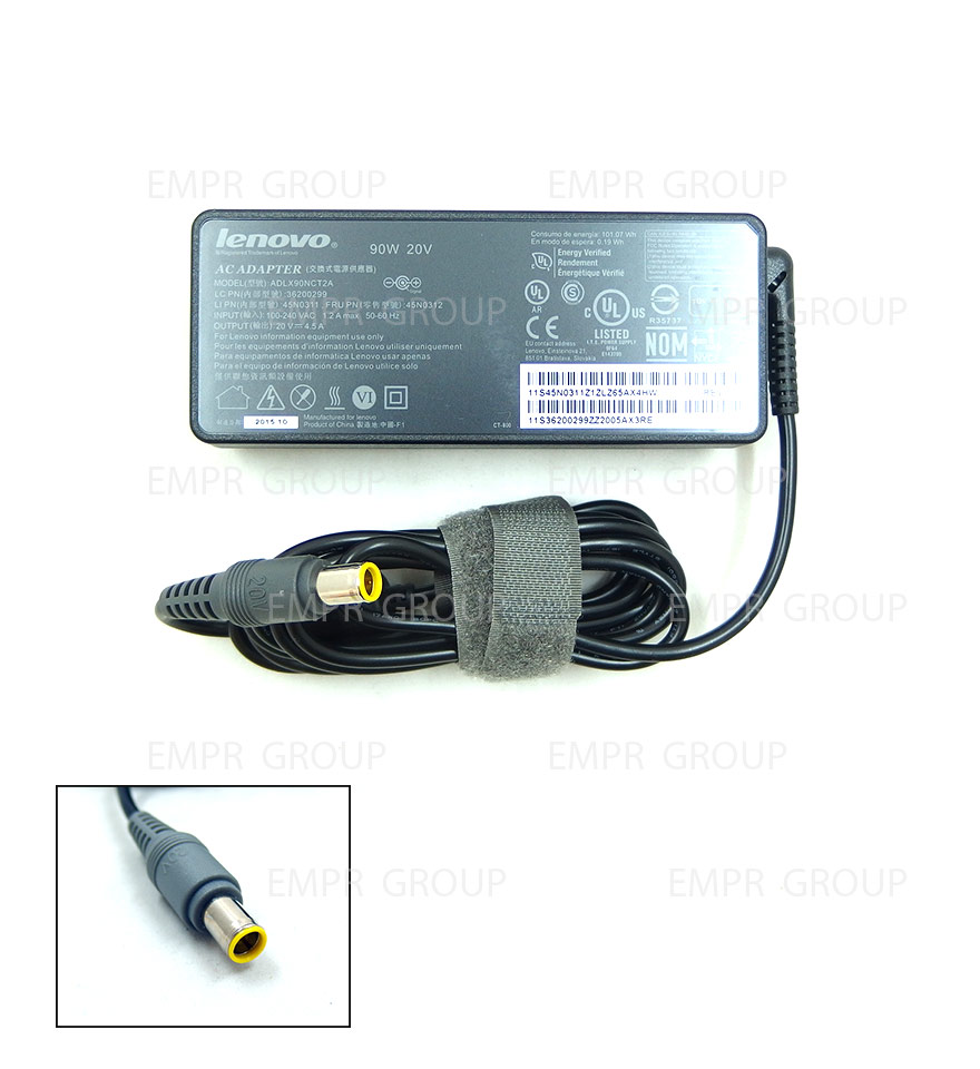 Lenovo ThinkPad T530 Charger (AC Adapter) - 45N0312
