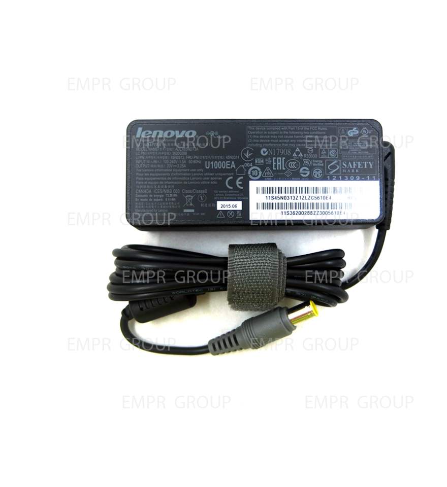 Lenovo Part 45N0314 New release TPG plug Common Delta 65W 3pin AC