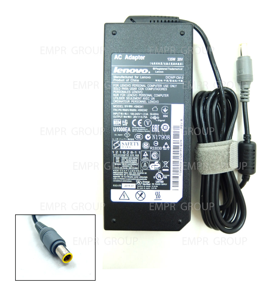 Lenovo ThinkPad X1 Charger (AC Adapter) - 45N0342