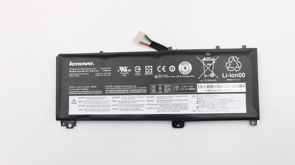 Lenovo ThinkPad Edge S430 BATTERY - 45N1087