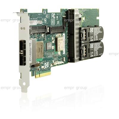 HPE Part 462918-001 HPE Smart Array P411 controller board - PCIe x8 SAS controller - Has two external x4 mini-SAS ports - For up to 6Gb/sec transfer rate SAS and up to 3Gb/sec transfer rate SATA - Does not include memory or backup power
