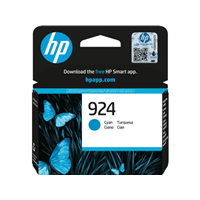 HP 924 Cyan ink 4K0U3NA for HP Officejet Pro 8120e Printer