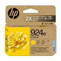 HP 924e EvoMore Yellow High Capacity Ink Cartridge 4K0U9NA for HP Officejet Pro 8120e Printer