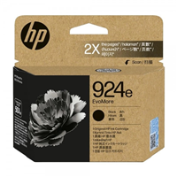 HP 924e EvoMore Black High Capacity Ink Cartridge 4K0V0NA for HP Officejet Pro 8120 Printer