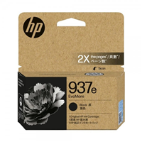 HP 937e EvoMore Black High Capacity Ink Cartridge 4S6W9NA for  Printer