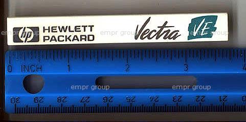 HP VECTRA VE 6/XXX SERIES 8 - D6580A Nameplate/Logo 5042-1895