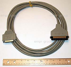 HP Part 5061-4216 Original HP RS-232C cable - DB-25 (F) connector to low density 50-pin (M) connector with bail locks - 4.9m (16ft) long
