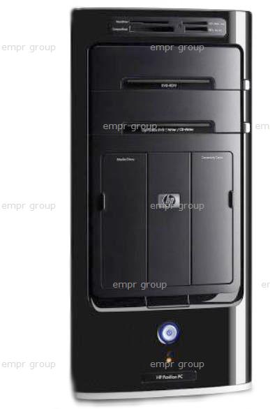 HP PAVILION MEDIA CENTER TV M8080.BE-A DESKTOP PC BUNDLE - RZ572AA Bezel 5070-4779