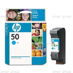 HP DESIGNJET 650C PRINTER MODEL B (E/A0-SIZE) - C2859B Cartridge 51650CA