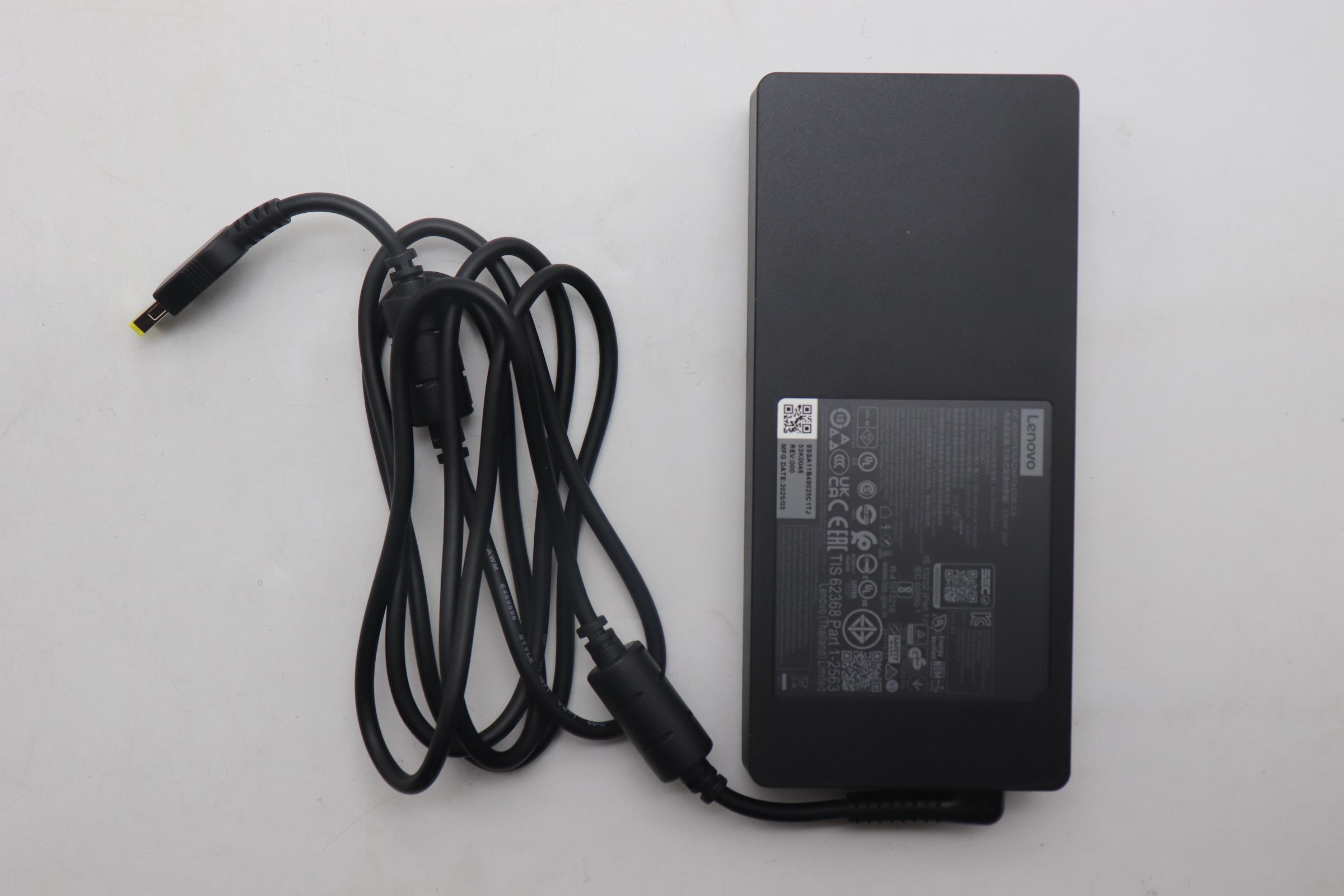 5A10V03267 - Original Lenovo AC Adapter 330W 100-240Vac,AIO  (Includes 0.5m Power Cord)