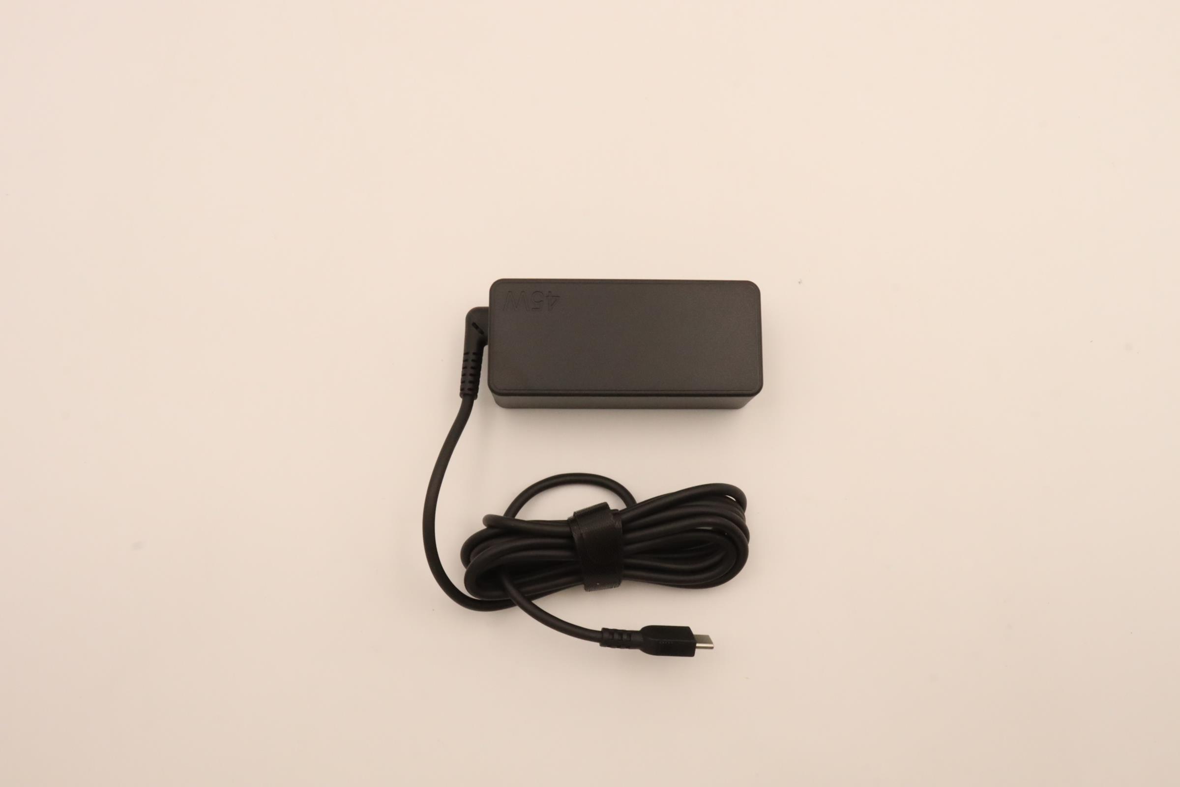 Lenovo Part  Original Lenovo 45W Charger, AC Adapter, USB-C Connector (Includes 0.5m Power Cord)