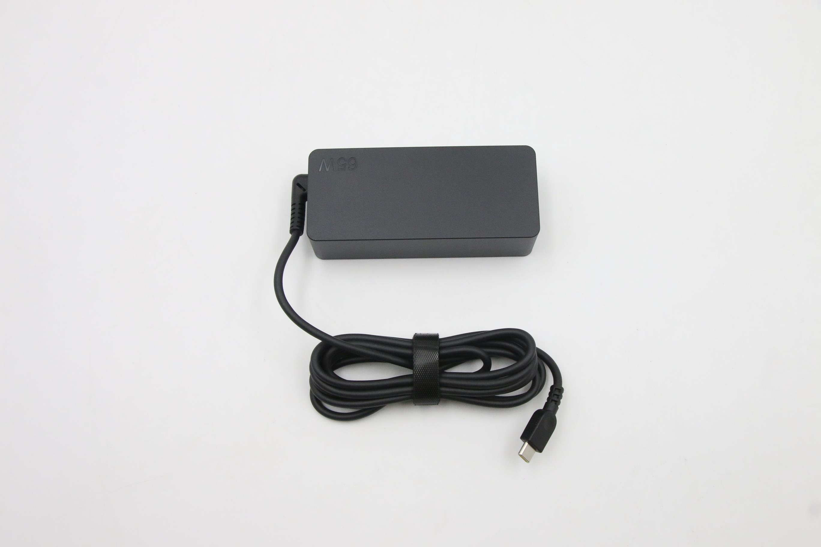 Lenovo Part  Original Lenovo 65W Charger, AC Adapter, USB-C Connector (Includes 0.5m Power Cord)