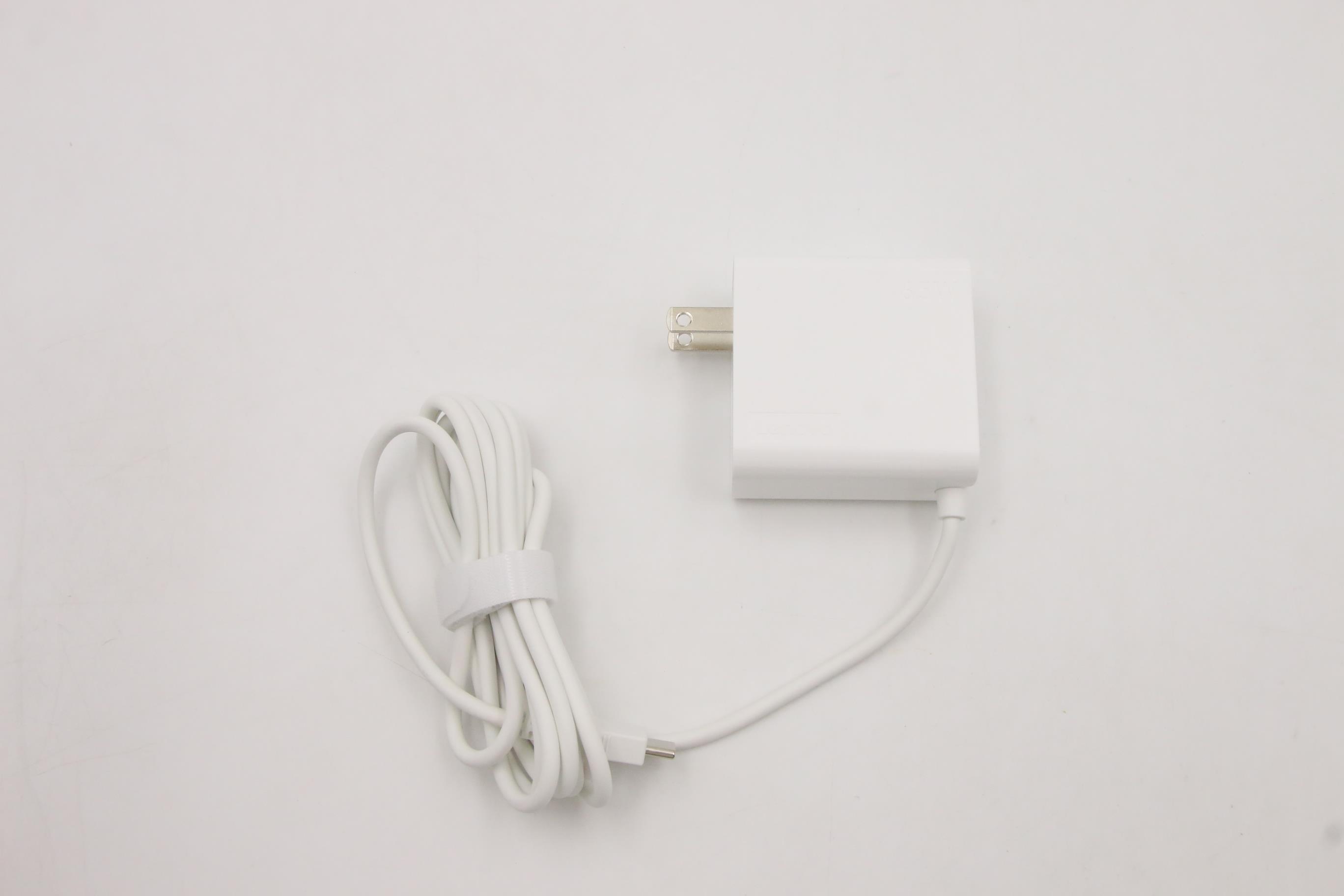 5A10W86279 - Original Lenovo 65W Charger, AC Adapter, USB-C Connector (Includes 0.5m Power Cord)