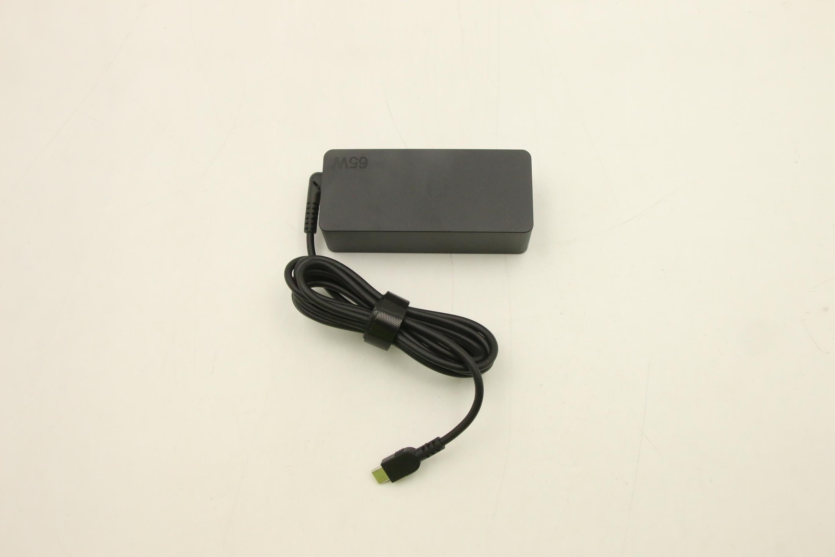 Lenovo Part  Original Lenovo 65W Charger, AC Adapter, USB-C Connector (Includes 0.5m Power Cord)