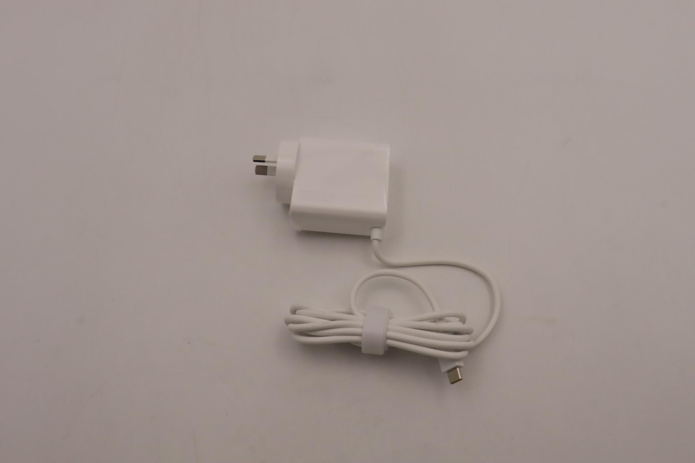 5A11G77414 - Original Lenovo 65W Charger, AC Adapter, USB-C Connector (Includes 0.5m Power Cord)
